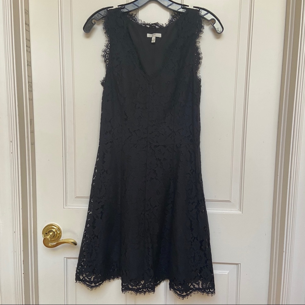 Joie Lace Black Dress